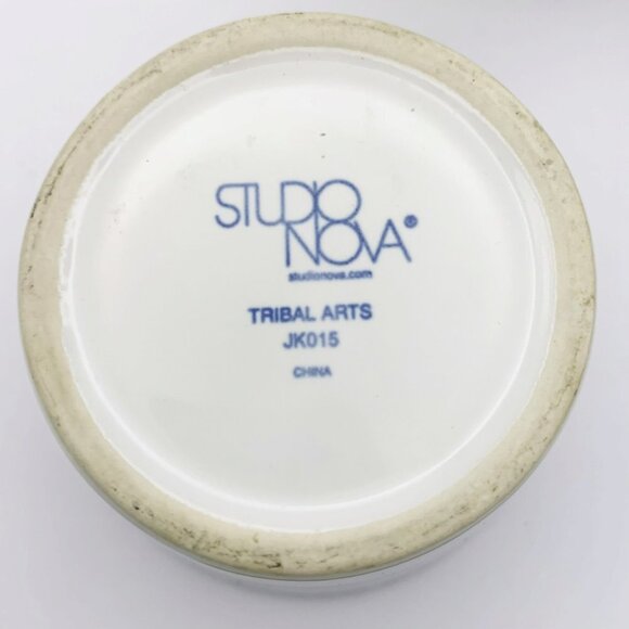 Vintage Studio Nova Tribal Arts Cream & Sugar Set - Picture 3 of 8